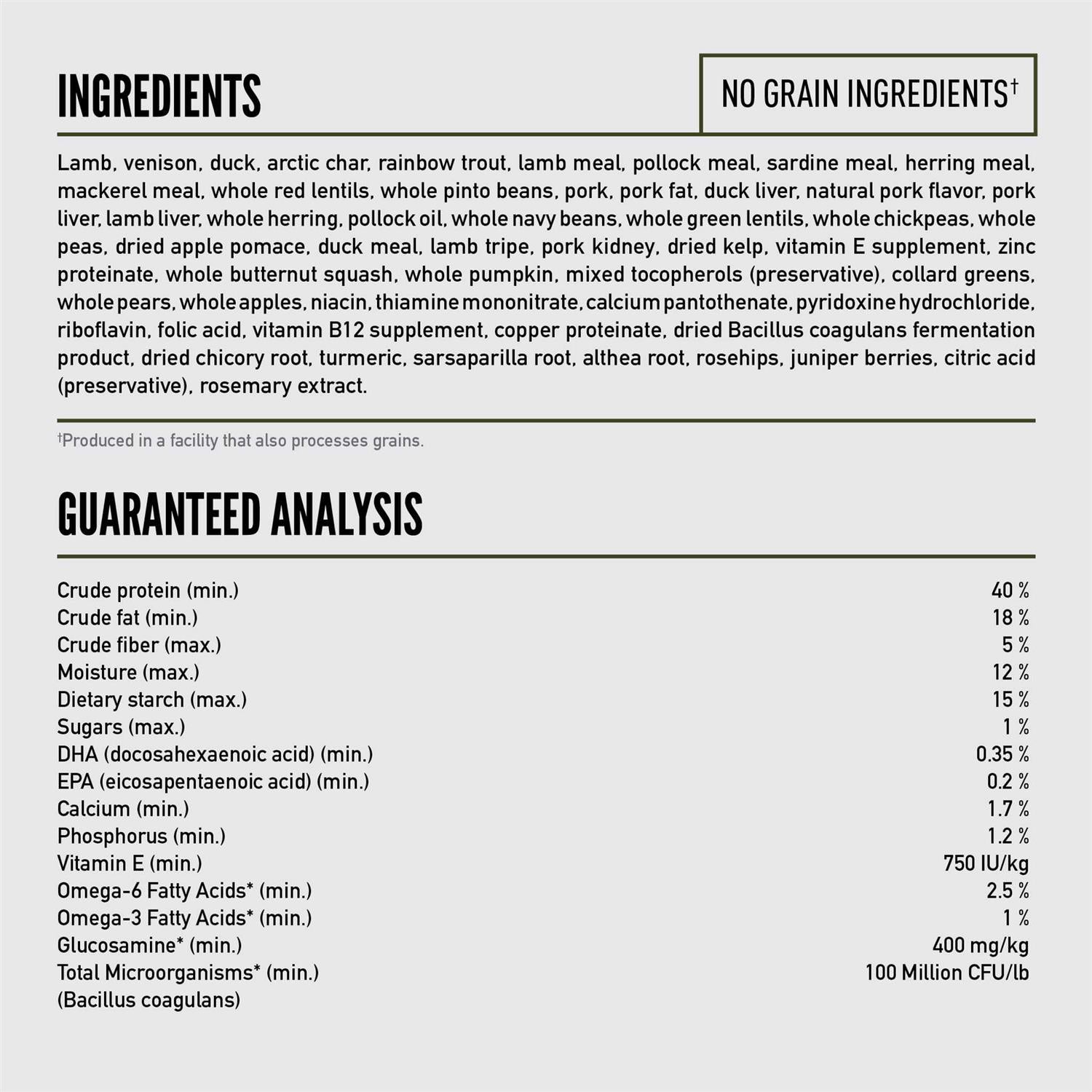 Dry Dog Food S218