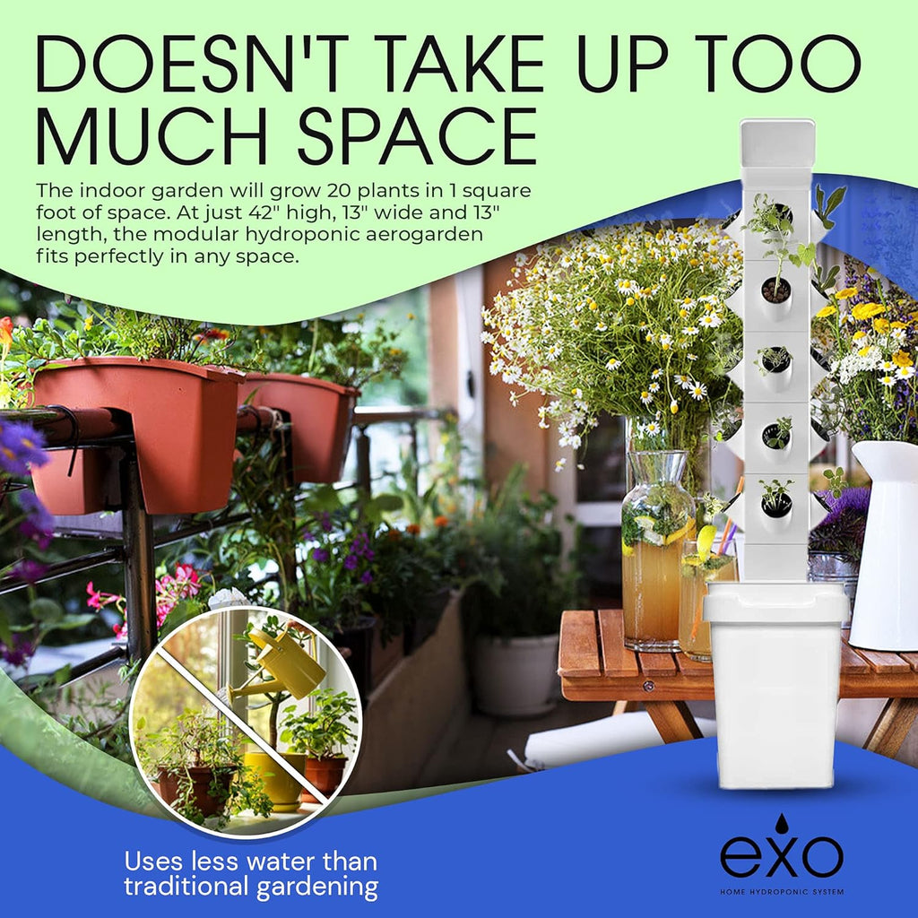 Vertical Hydroponic Garden Tower System G37737