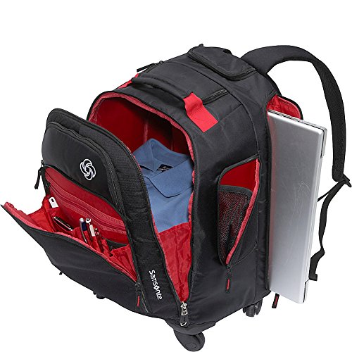 Black 19-Inch Rolling Backpack W3920