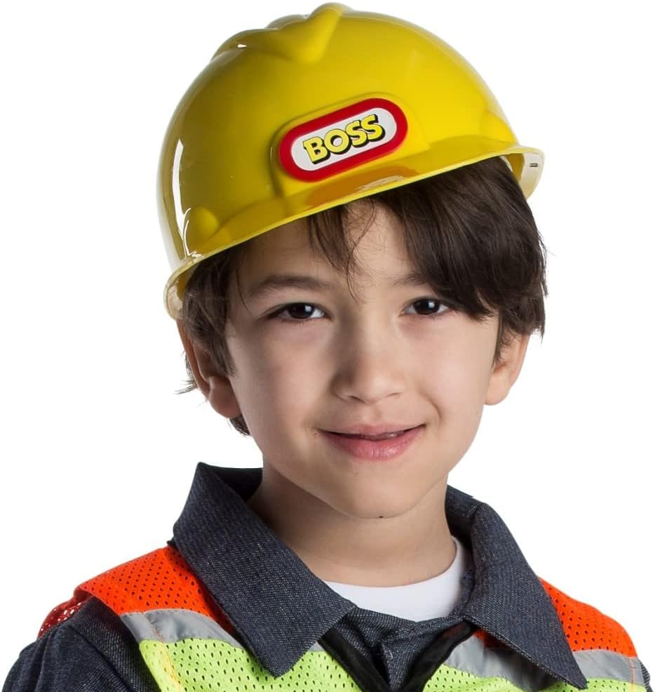 Yellow Construction Helmet for Kids V894