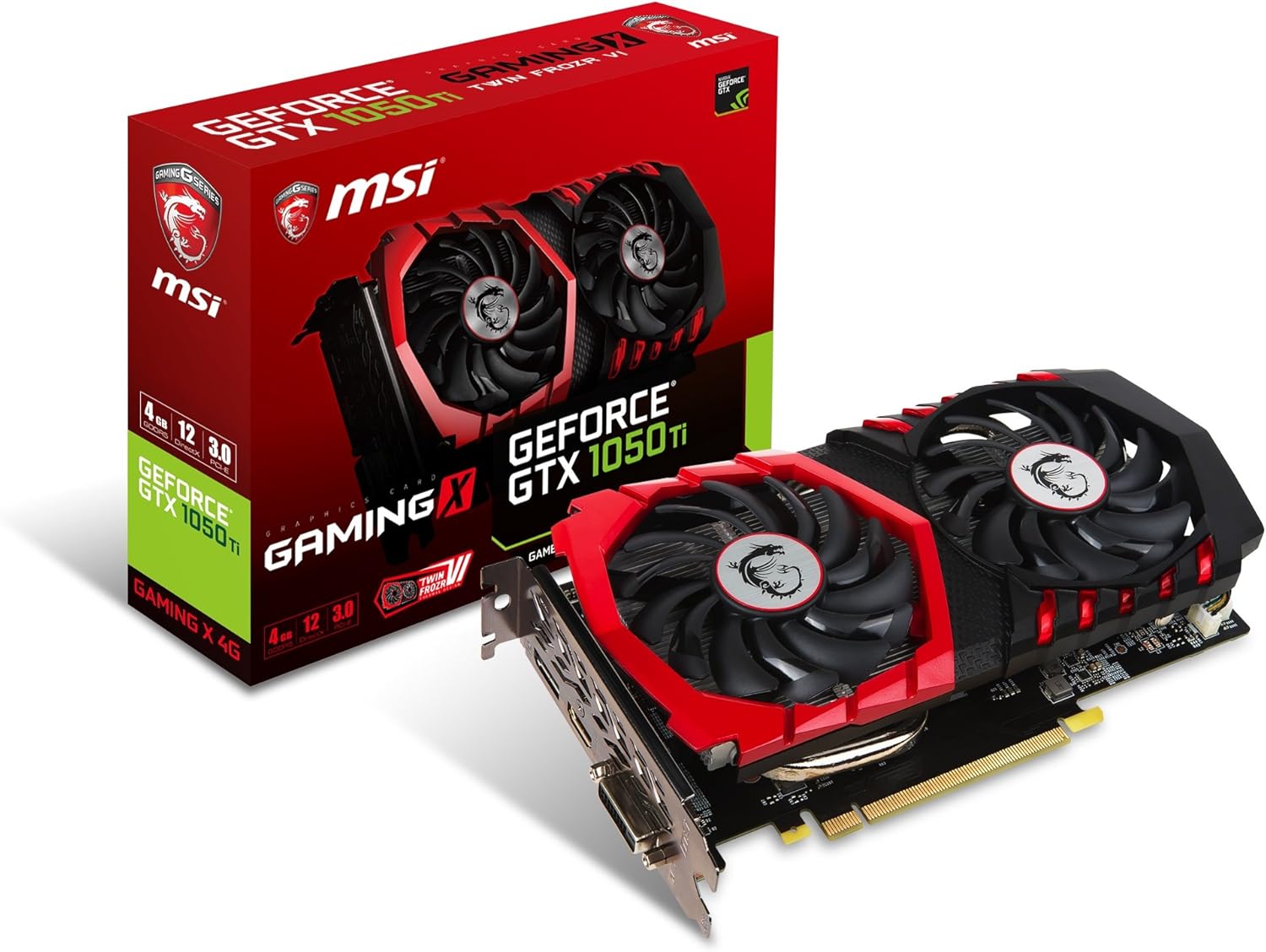 GTX 1050 TI 4GT LP Graphic Cards H826894