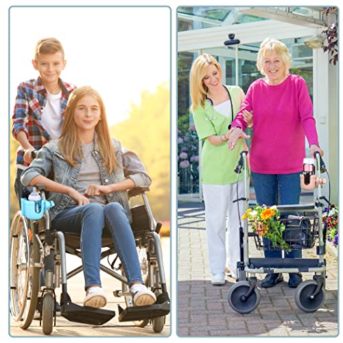 2-in-1 Cup Holder for Stroller, Bike, Wheelchair Q600