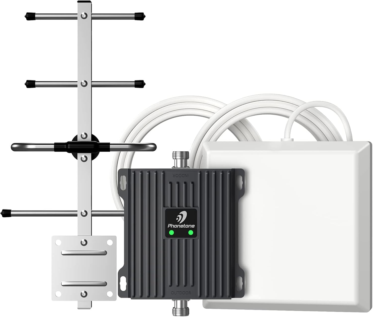 Cell Phone Signal Booster 4G LTE 5G 65dB Dual Band Cellular Repeater N107529