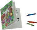 Dollhouse Miniature Coloring Book with Crayons H847999