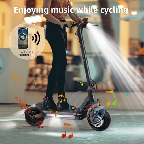1200W Motor Electric Scooter with 10.5" Off Road Tires R4060