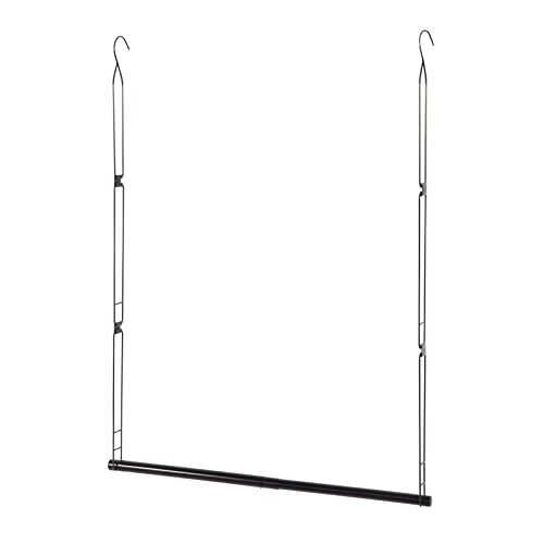 Hanging Closet Rod, Adjustable Closet Hanging Organizer, 2 Pack Chrome R71494