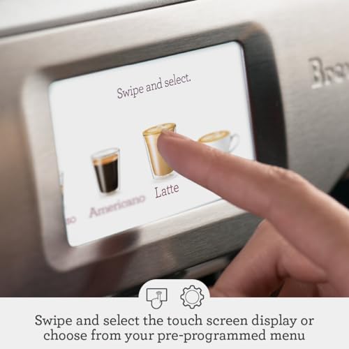 Brushed Stainless Steel Espresso Machine O760