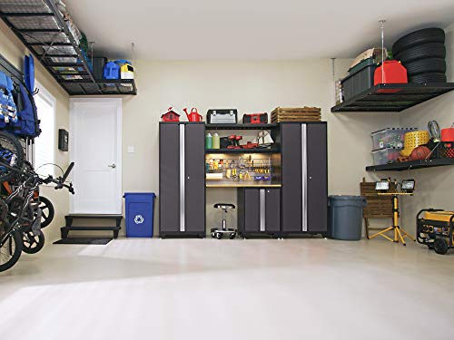 Gray 10 Piece Garage Cabinets W226