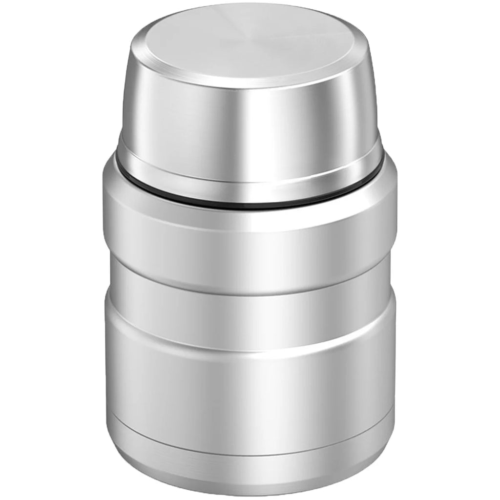 16 Ounce Stainless Steel Food Jar with Folding Spoon Y263196