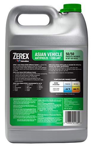 Red 50/50 Prediluted Antifreeze Coolant 1 GA E670