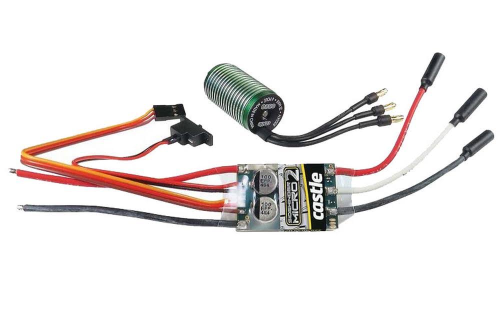 Sidewinder Micro V2 ESC w/5300KV Motor W4550