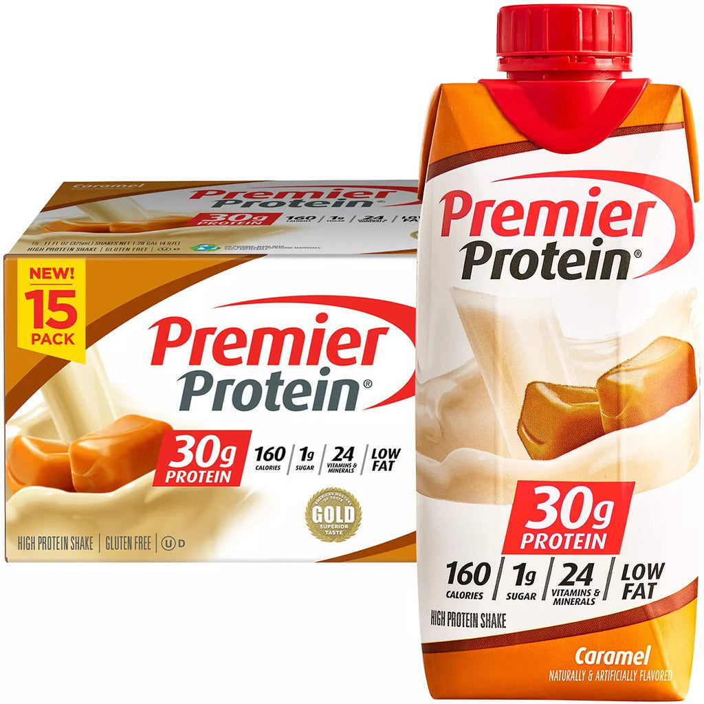 Caramel Protein Shake, 160 Calories, 30 g Protein, 11 fl. oz, 15 pk Y48737
