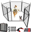 32'' Portable Metal Dog Playpen with 6 Panels I749