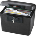 Black Fire Protection Document & File Safe O992