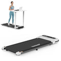 Silver 2.5 HP Portable Walking Treadmill with Remote Control and LED Display K20919