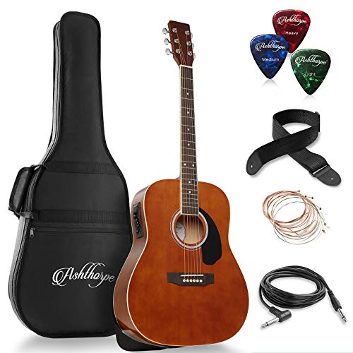 Full-Size Dreadnought Acoustic-Electric Guitar Bundle L610