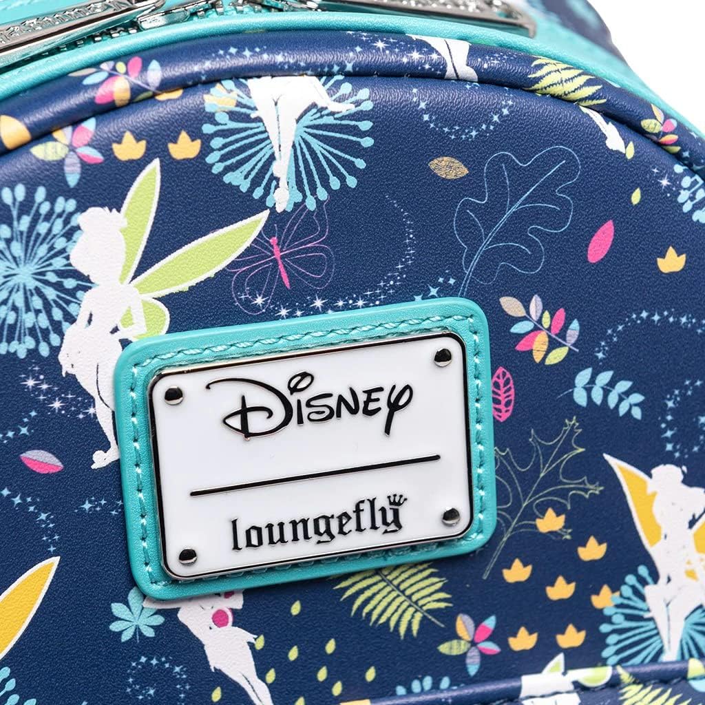 Teal Glow in the Dark Allover Print Backpack Y183869