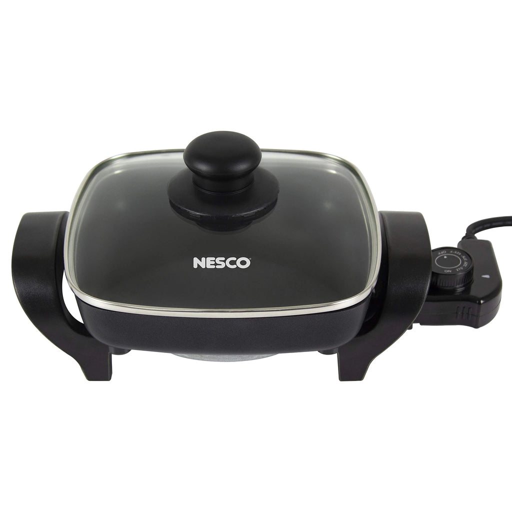 Black 8 inch Electric Skillet 800 watts D904515