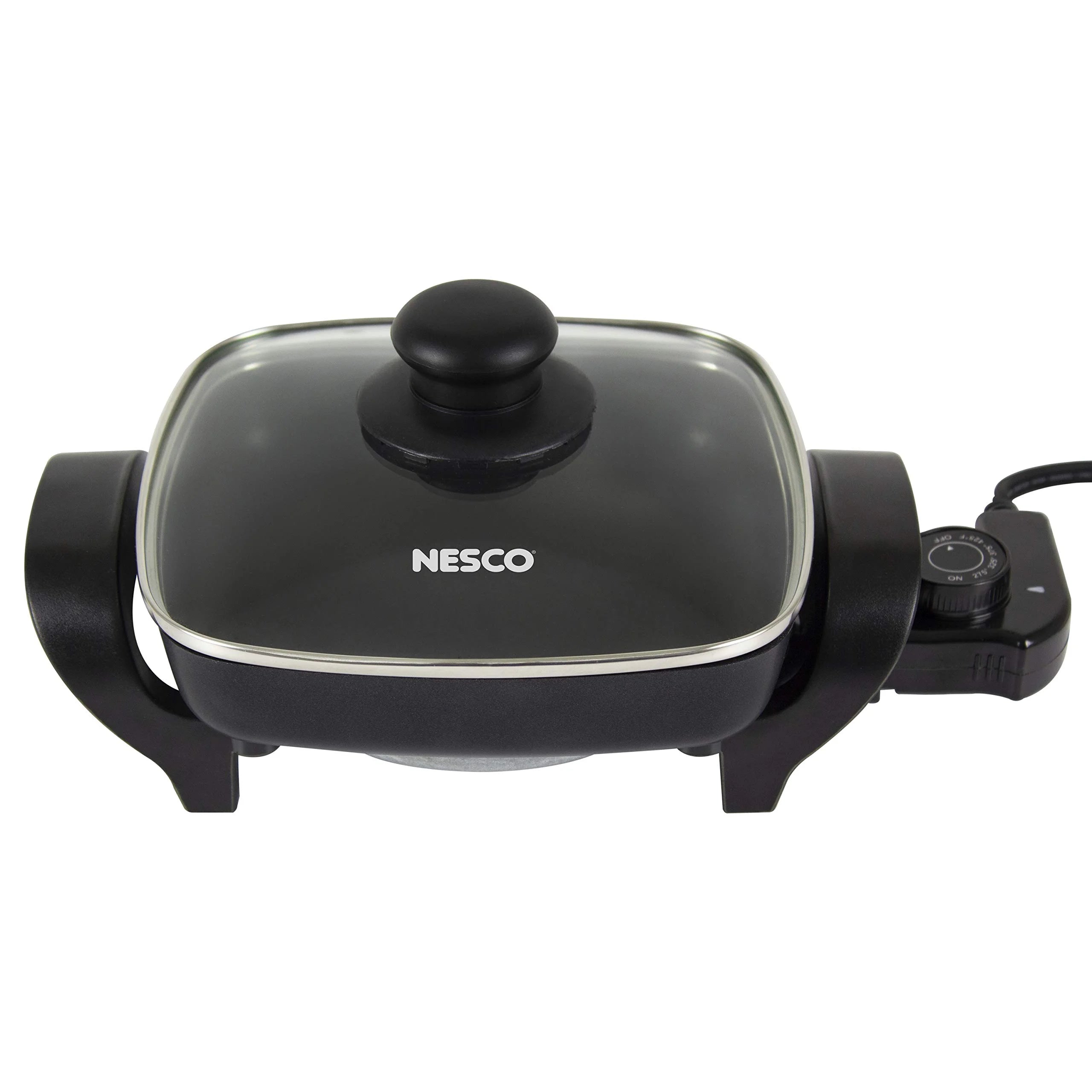 Black 8 inch Electric Skillet 800 watts D904515
