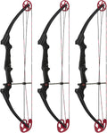 Black 3 Pack Adjustable Compound Bow Y984