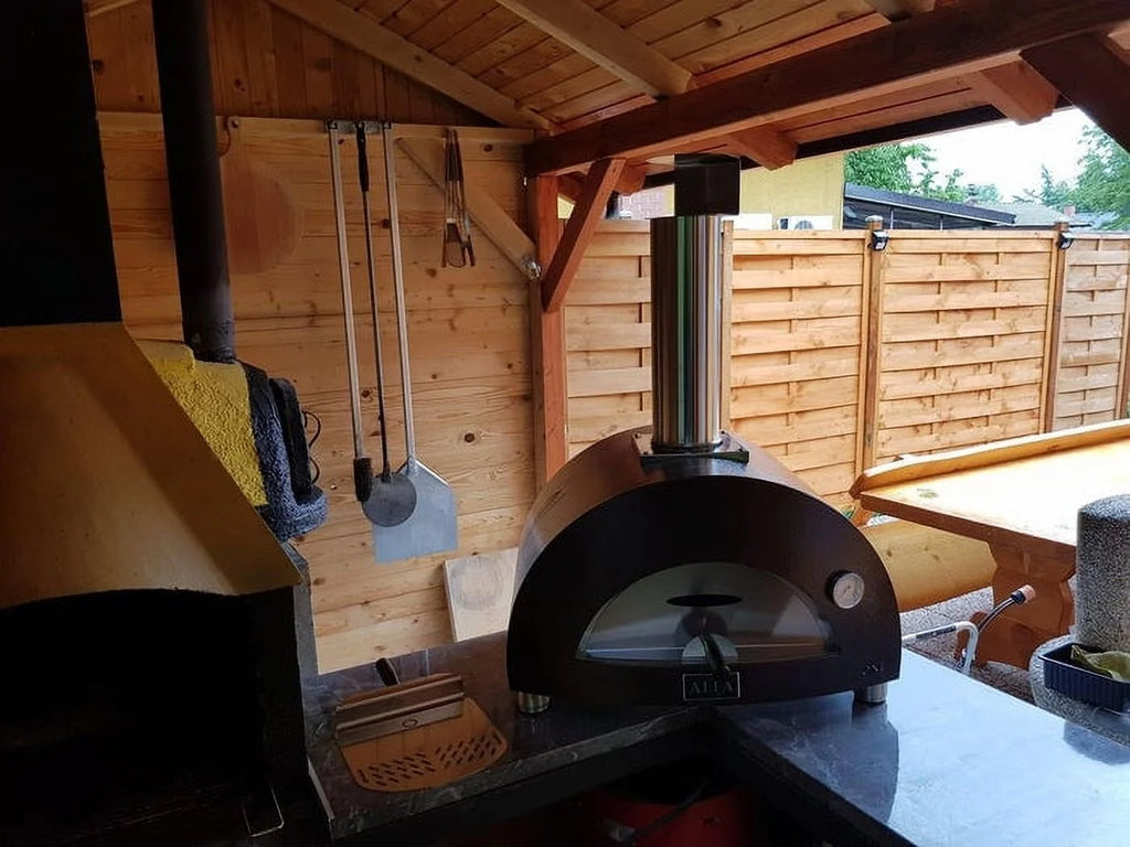 Nano Gas or Wood Fire Hybrid Pizza Oven S98897
