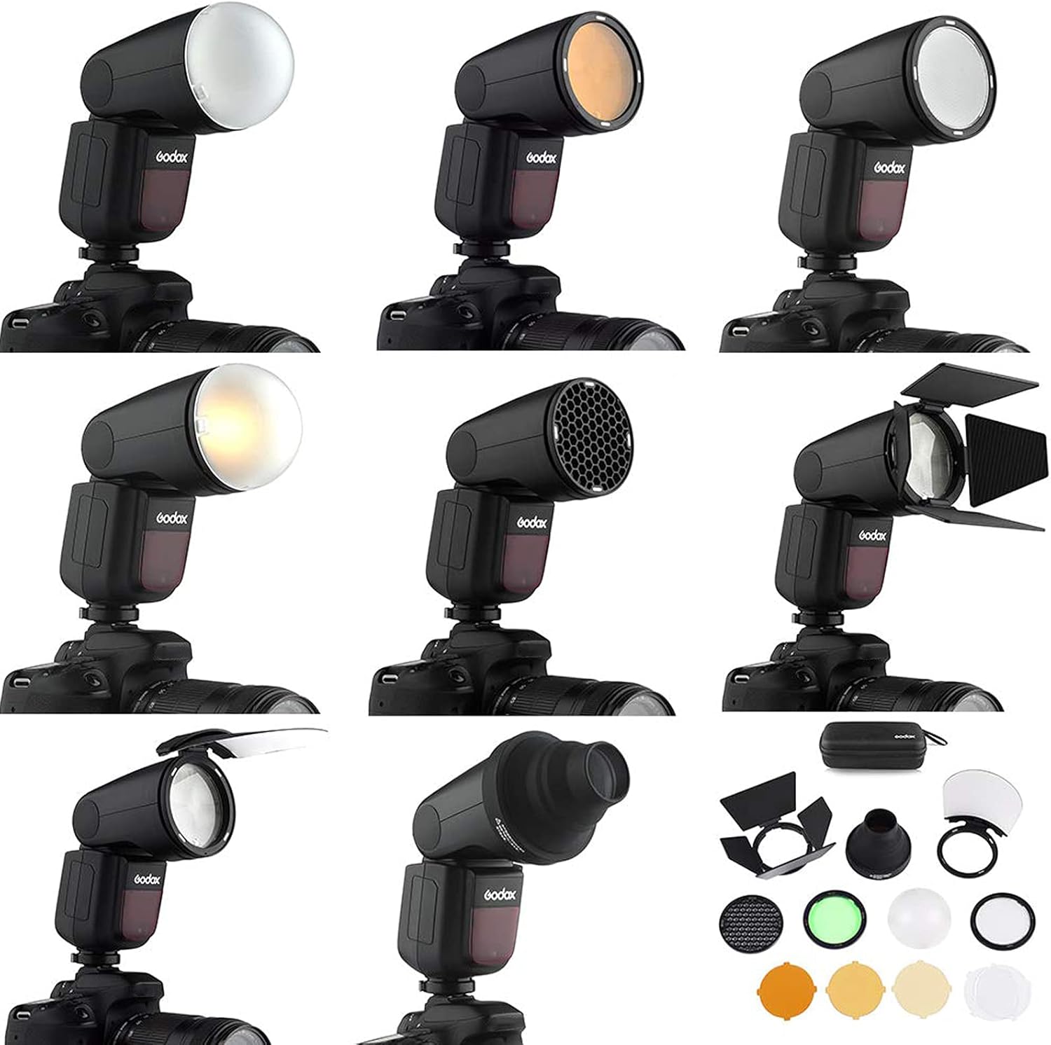 Accessories Kit for Round Head Camera Flash O938598