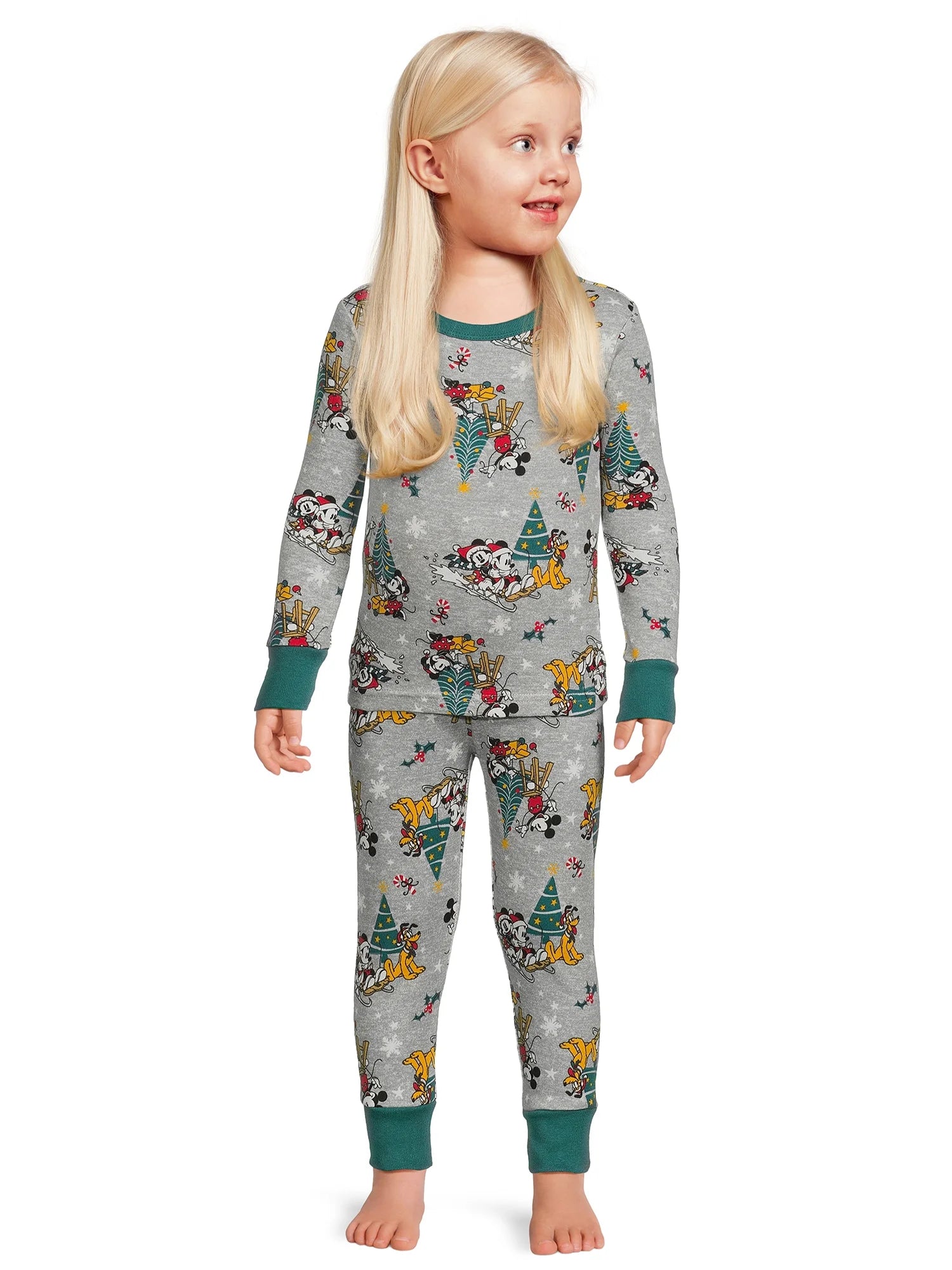 2-Piece Toddler Long Sleeve Pajama Set Z513