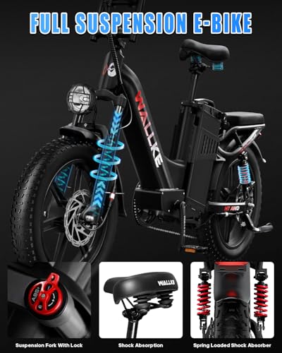 20" Fat Tire AWD Dual Motor Electric Bike I316