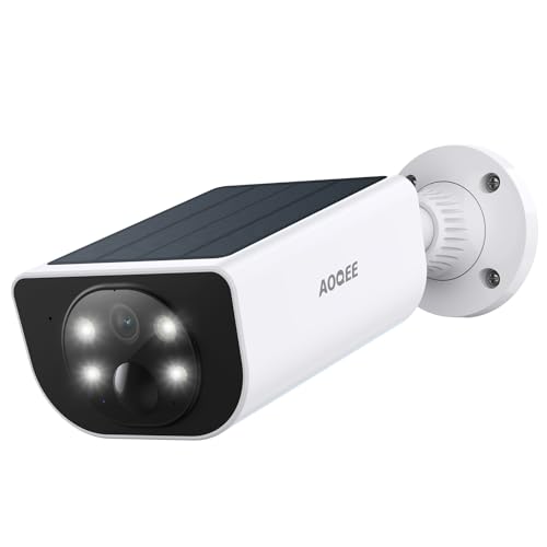 2K Wireless Security Camera Outdoor with Solar Powered Charging X8107