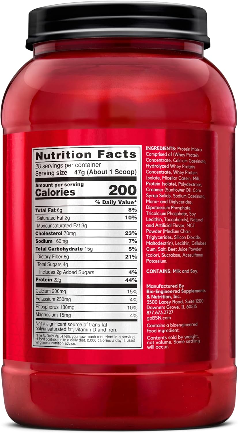 Strawberry Whey Protein Powder, 28 Servings B3141