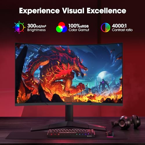27 inch QHD 180Hz Curved Gaming Monitor S98976