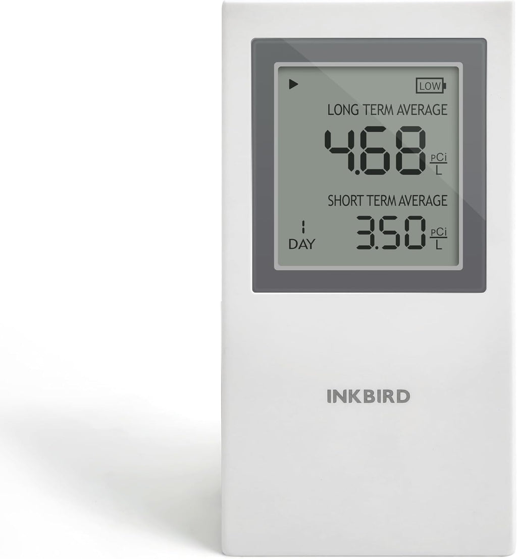 Portable Radon Detector Battery Operated F381175