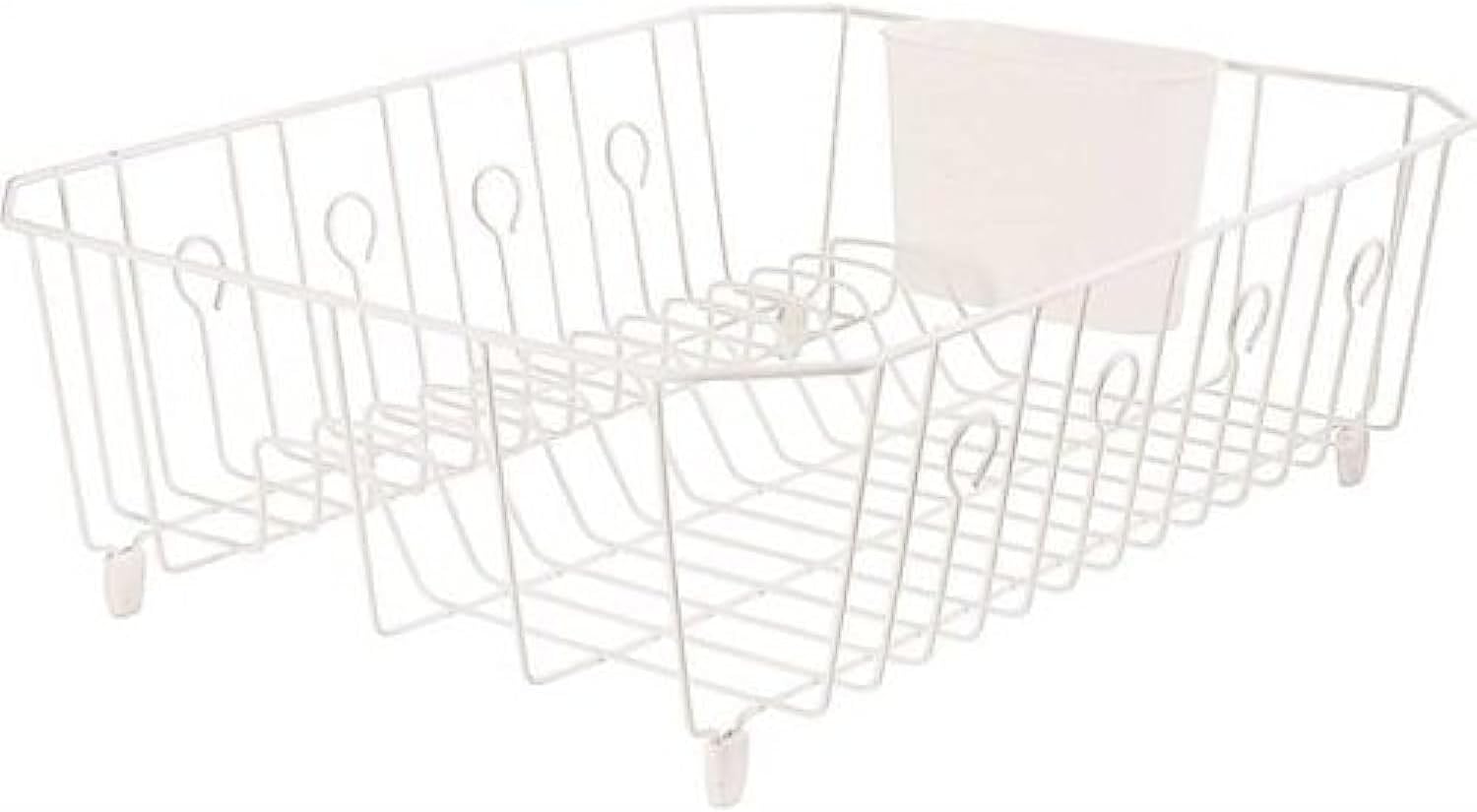White Wire Large Dish Drainer T969341