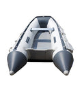 12ft 6in Inflatable Dinghy Boat Tender White Gray C55634