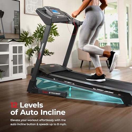 Smart Treadmill with Auto Incline W659