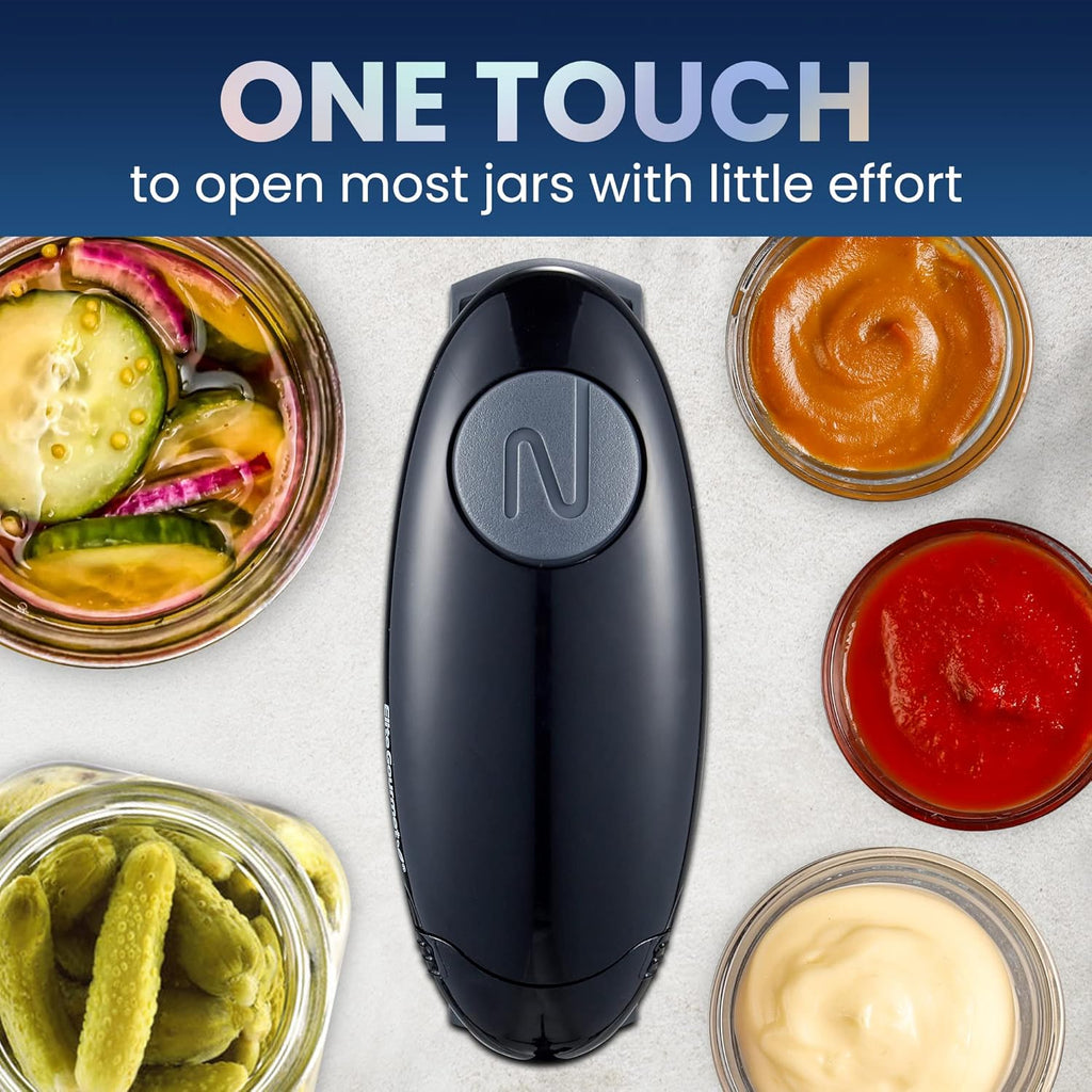Black/Gray Electric Jar Opener D4198