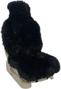 Black Genuine Australian Sheepskin Seat Cover C887