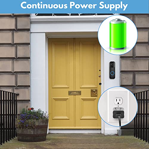 16.4ft Weatherproof Power Adapter for Video Doorbell P155