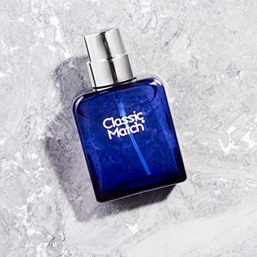 Classic Match EDT Spray Men 2.5 Fl Oz & Classic Match Polo Blue EDT Spray Men 2.5 Fl Oz U53215