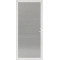 Aluminum White Full-view Reversible Storm Door Z473