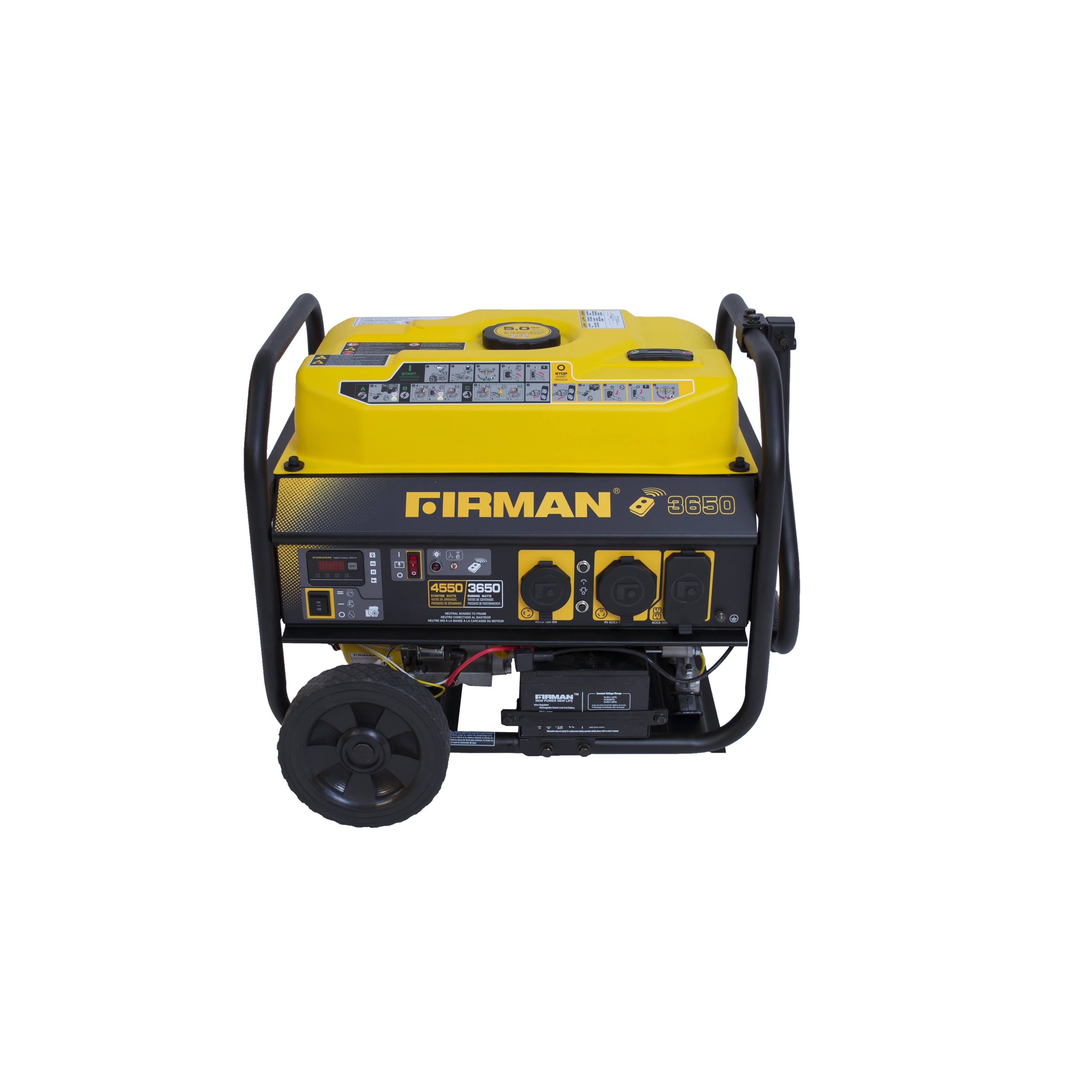 4550/3650 Watt Gas Generator with Remote Start W842137