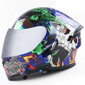 DOT Approved Dual Visor Flip Up Full Face Motorcycle Helmet Z707