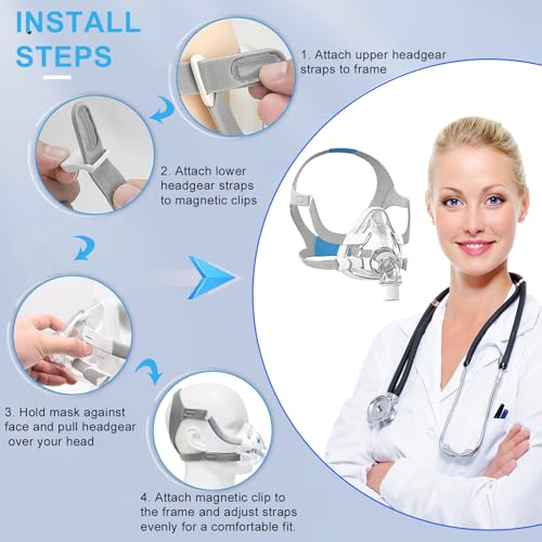 CPAP Replacement Headgear Strap H60190