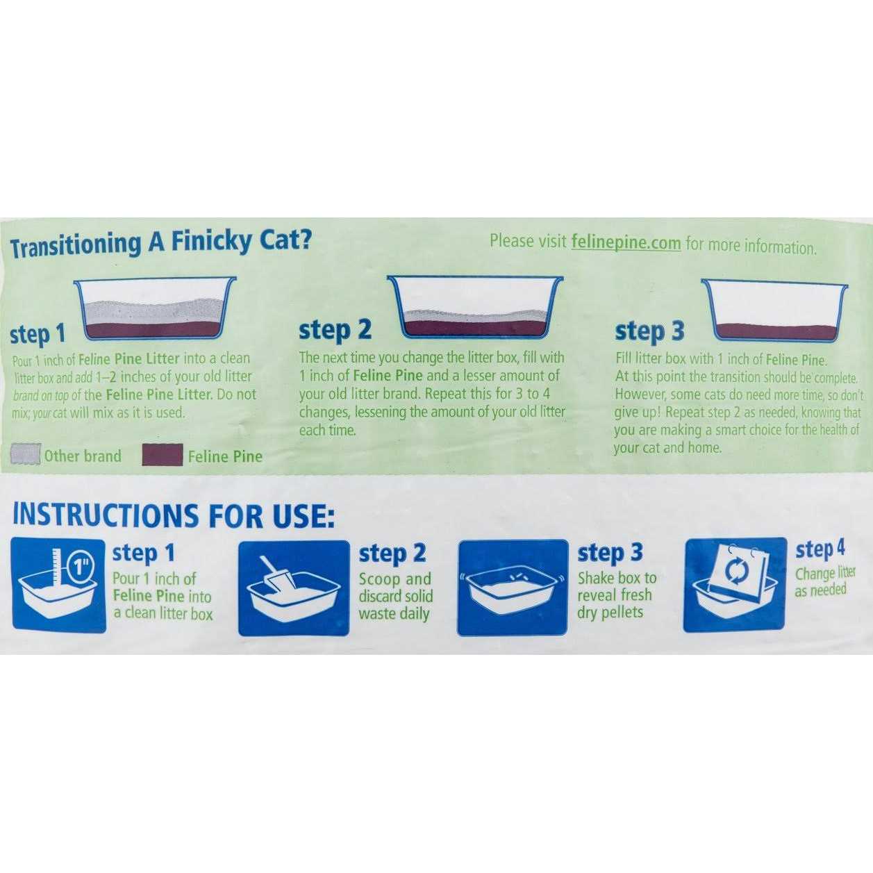 Feline Pine Cat Litter Original A3644