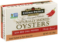 Smoked Oysters With Red Chili Pepper, 3 oz E549853