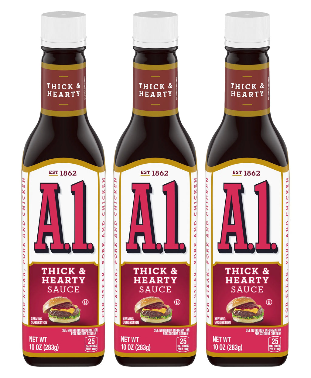 10 oz Bottle (3-Pack) Steak Sauce A470