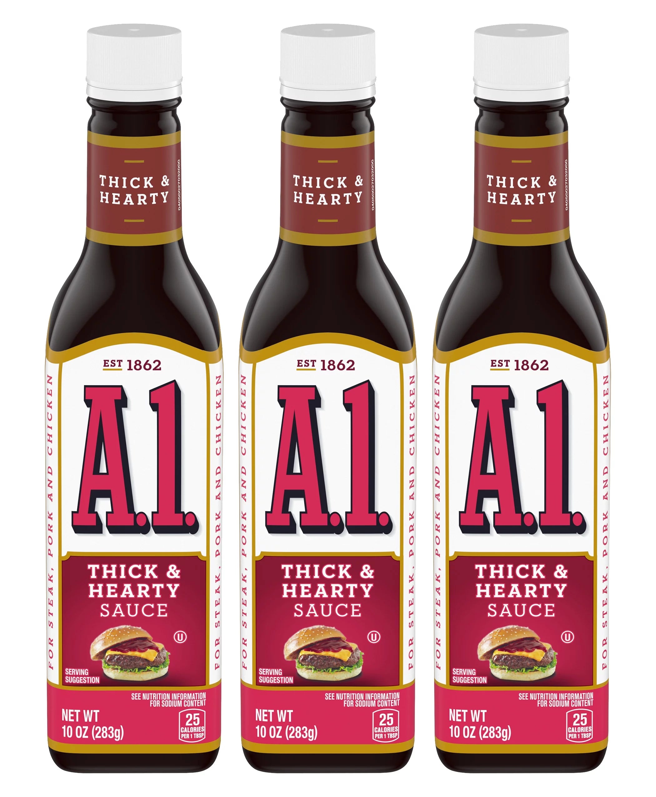 10 oz Bottle (3-Pack) Steak Sauce A470