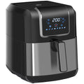 Black 6.9 Quart Air Fryer with Nonstick Basket C45076