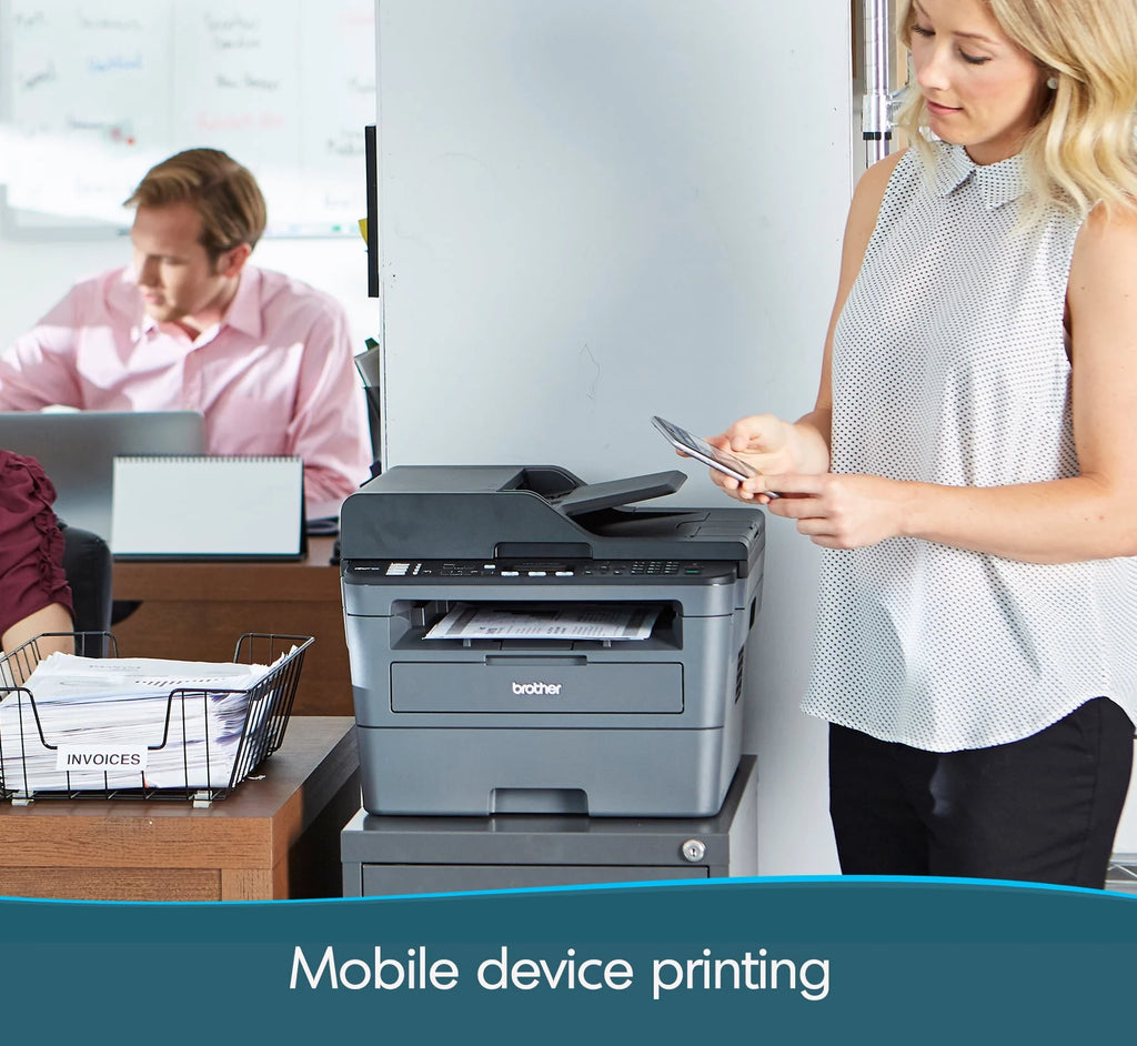 Monochrome Laser All-in-One Printer with Duplex Printing and Wireless Connectivity I85699