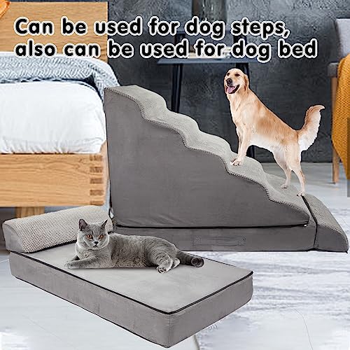 6 Step Non-Slip Pet Stairs for High Beds 30-36 inches P10720